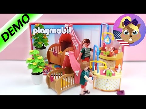 PLAYMOBIL ENCHANTING BABY NURSERY | Setup and Demo | 5334