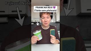 Dej like jestli chceš ať mi to Rex oplatí 😈 #czech #prank #comedy #funny #rexandkate #czechrepublic
