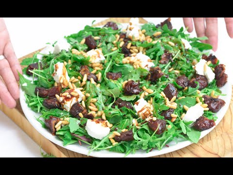 To Die For Fried Date and Goat Cheese Salad