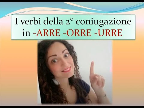 LEZIONE 89 - VERBI IN ARRE, ORRE E URRE AL PRESENTE, PASSATO, IMPERFETTO E FUTURO