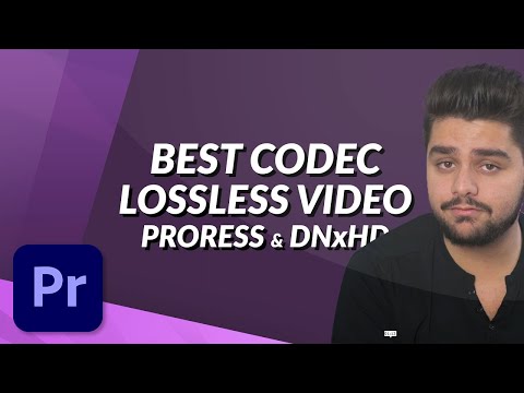 Best Lossless Codec for Exporting Video Without Quality Loss on Mac and PC for film in Premiere Pro
