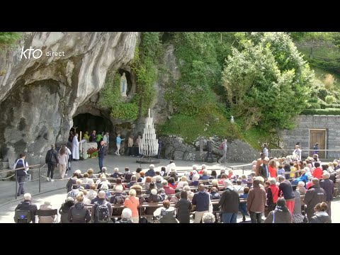 Chapelet du 15 mai 2025 à Lourdes