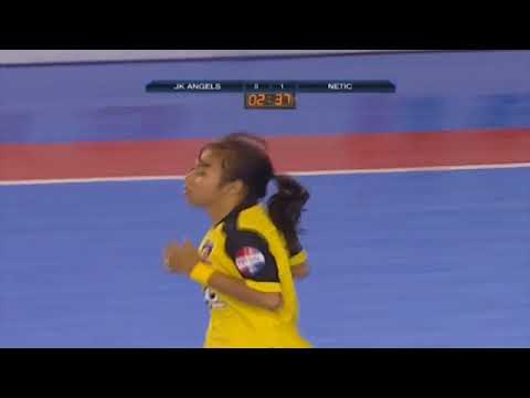 Gol Sopia (Netic Ladies FC) vs Jaya Kencana Angels - Women Pro Futsal League 2018 (03/02/2018)