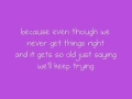 Cross My Heart - The Rocket Summer [LYRICS ...