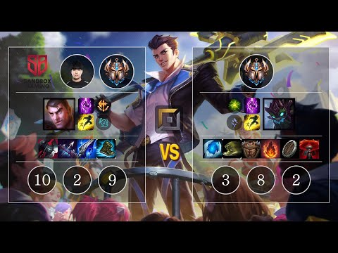 SB FATE Jayce vs Maokai Top - KR Challenger Patch 10.10
