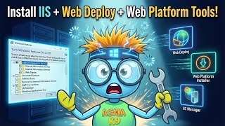 Enable IIS, Web Deploy & Web Platform