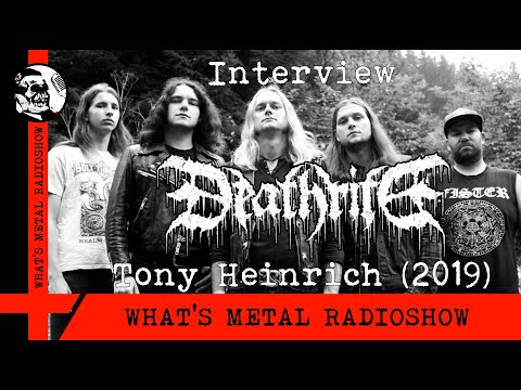 Interview DEATHRITE (German) (Tony Heinrich) 2019 - Grenzüberschreitungen, Albträume & Bestattungen