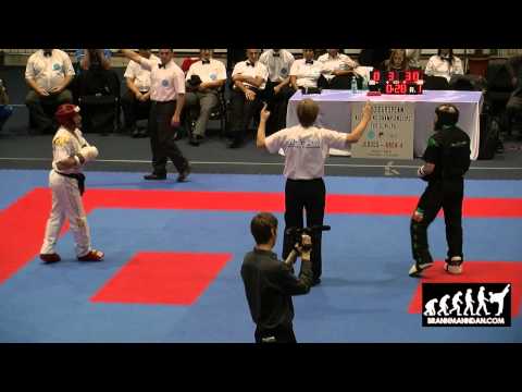 Eamon Breslin v Paolo Zampieri WAKO European Champions 2012