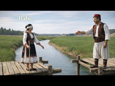 Ai e çoi vajzën e tij të verbër te një urë — Ajo që ndodhi më pas tronditi gjithë fshatin.. 