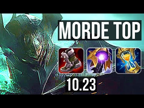 MORDEKAISER vs LUCIAN (TOP) | 13/1/9, Legendary | TR Master | v10.23