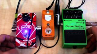 Video thumbnail for MXR EVH Phase 90 vs. Mooer Ninety Orange - Phaser Shootout Part 3 by Made by Miike