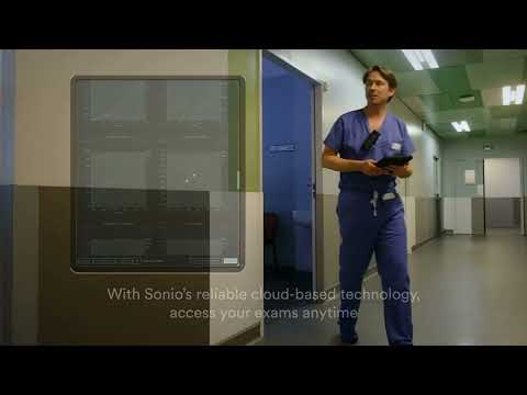 Sonio's AI-driven* Ultrasound Reporting Software.