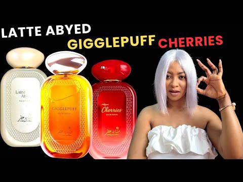 Heyakat Attar Latte Abyed, Gigglepuff & Cherries Fragrances Featuring #irresistiblemehair