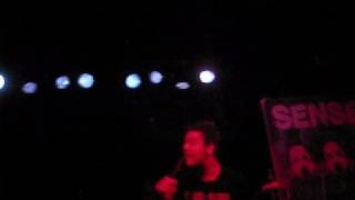 Senses Fail Live-Garden State, Canal Club