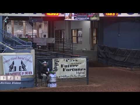 BFA world championship, 2nd in the futurity youth final,  Stocks On Fire et Maxine Godin