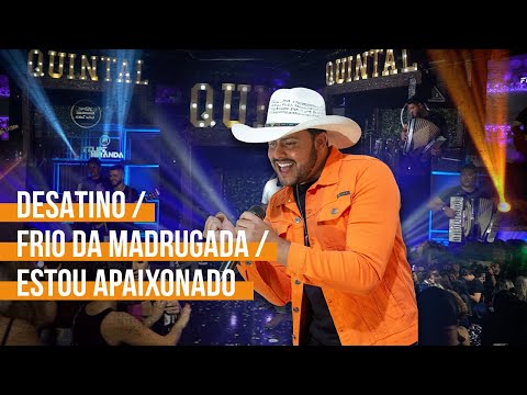 Desatino / Frio da madrugada/  Eestou apaixonado - Felipe Miranda (Ao vivo no Quintal)