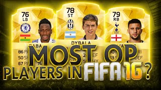 THE MOST OP PLAYERS IN FIFA 16?  FIFA 16 PLAYER STATS