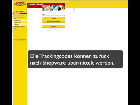 DHL-IntraShip-Control-Shopware