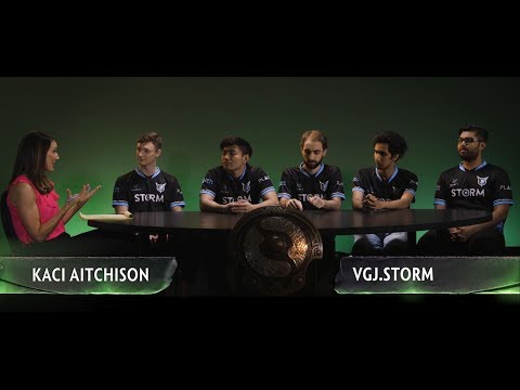 TI8 VGJ.Storm Interview with Kaci