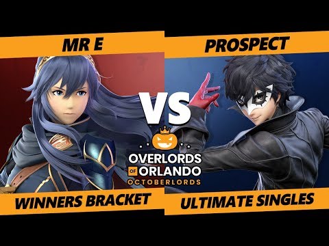 Overlords SSBU - Demise | Mr E (Lucina) Vs. Prospect (Joker) Smash Ultimate Tournament W. Bracket