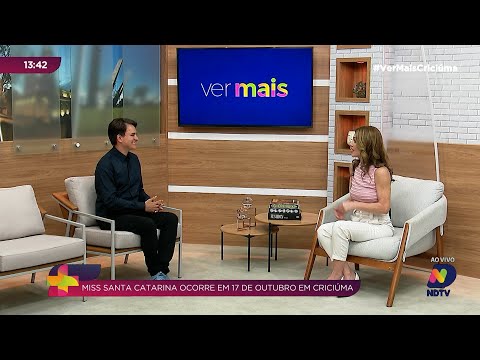 Miss Santa Catarina 2025: evento de beleza acontece em Criciúma