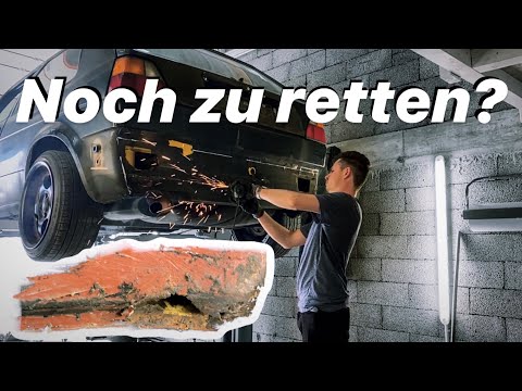 More rust than expected! | Golf 2 diesel project