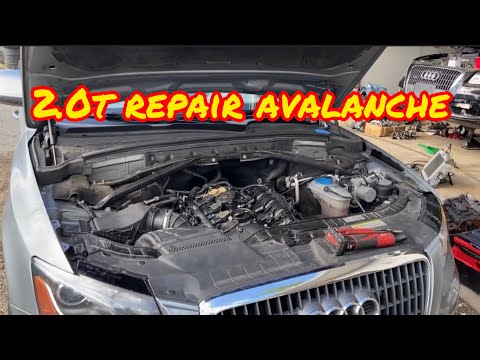 5min HPFP 2.0t high pressure fuel pump replacing tfsi Audi VW timing oil sludge pressure b8 b8.5 a4