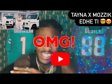 AMERICAN REACTS TO (TAYNA - MOZZIK EDHE TI )😍😍😍🔋🔋🔋THEY BOTH KILLED IT