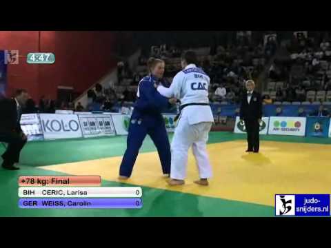 Larisa Ceric (BIH) - Carolin Weiss (GER) [+78kg] final