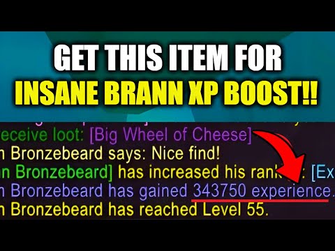 INSANE Turbo Boost Delve Buffs - 350K Brann XP In 1 Delve! Big Wheel of Cheese | WoW Delve Guide