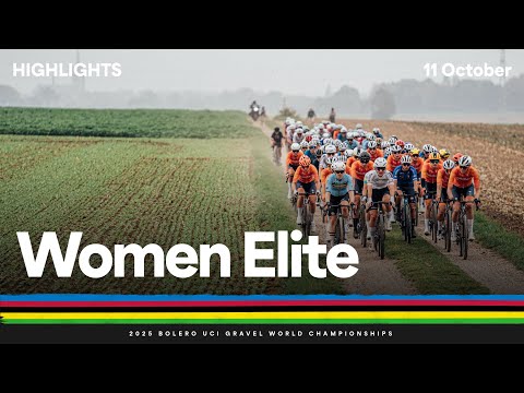 Women Elite highlights | 2025 Bolero UCI Gravel World Championships