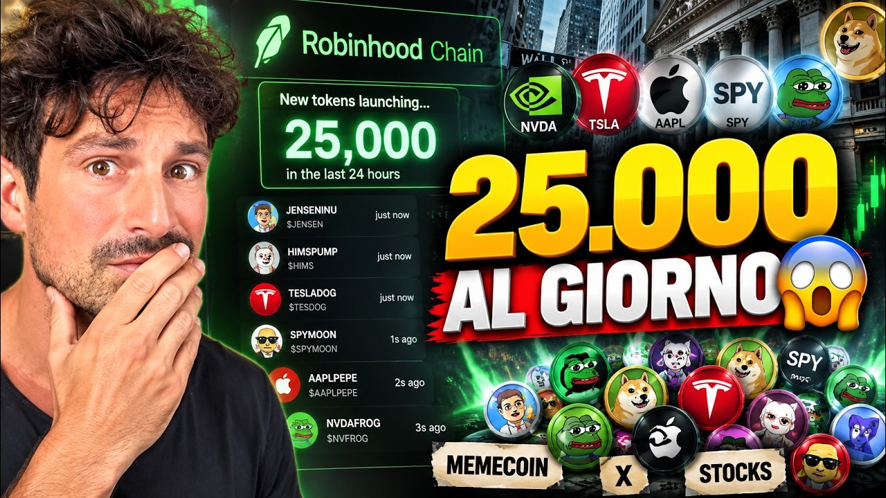 LA NUOVA MEMECOIN SEASON SU ROBINHOOD CHAIN: COSA STA SUCCEDENDO?
