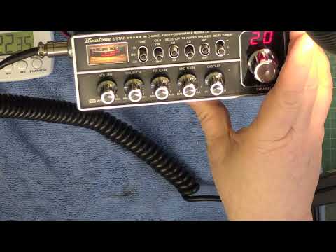 Binatone 5-star CB27/81 UK FM CB radio -  service alignment 16Feb26