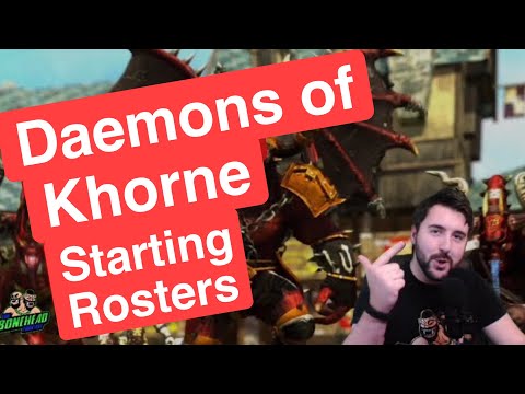 Daemons of Khorne Starting Rosters - Blood Bowl 2020 (Bonehead Podcast)