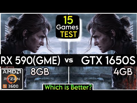 RX 590 (GME) vs GTX 1650 Super - Test In 15 Games - Which Is Better ? | 1080p