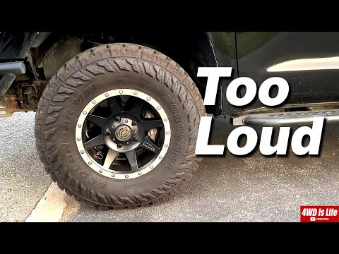 Are Mud Terrain Tires too loud? Yokohama Geolandar M/T G003