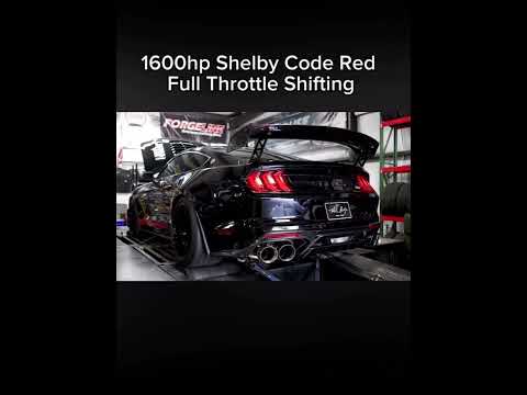 On the dyno#3: Mustang Shelby GT500 code red