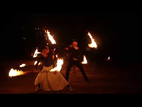 Eldshow med Uppsala Waldorfskola 2017 GENREP