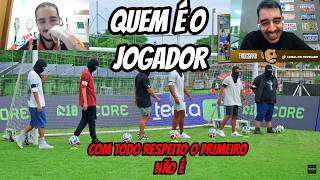 FROSSARD E LOBÃO REAGINDO QUEM É O JOGADOR PROFISSIONAL? Feat. Zico