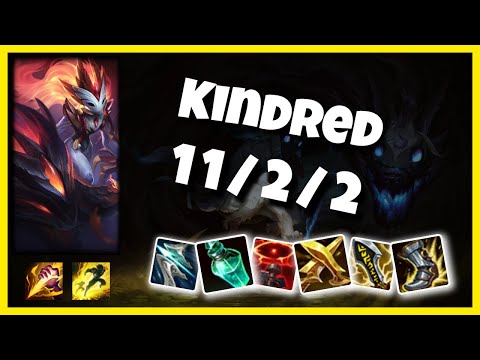 Kindred vs Kayn KOREAN Challenger JUNGLE (11/2/2) Gameplay Replay - Patch 10.23