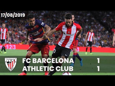 Imagen de portada del video ⚽  [Supercopa 15/16] (vuelta) | FC Barcelona 1-1 Athletic Club