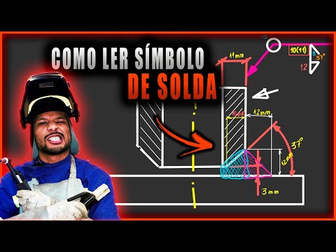 COMO LER SÍMBOLO DE SOLDAGEM