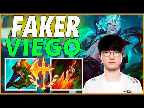⚡FAKER VIEGO JUNGLE GAMEPLAY⚡SEASON 12 LEAGUE OF LEGENDS