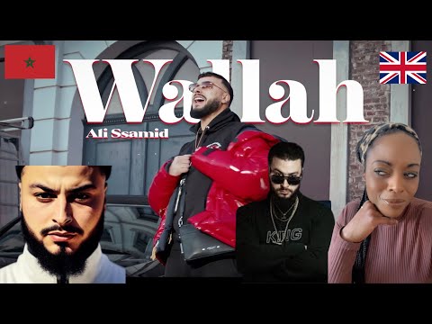 Ali Ssamid - WALLAH - Official Music Video Prod.Valentino & Piano Zano (🇬🇧Reaction)🇲🇦💨
