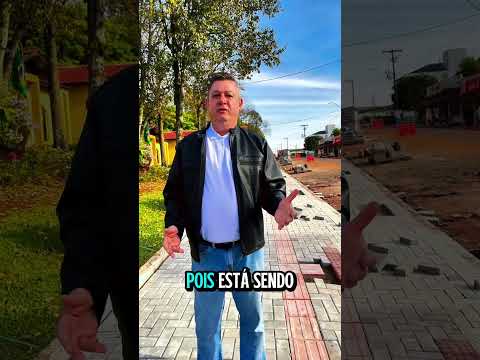 Renova do passeio público nas ruas Alfredo Wisman e João Alfredo Scherer!