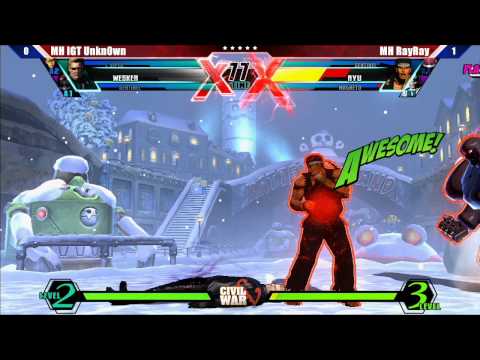 UMVC3 Loser's Final MH IGT Unknown vs MH RayRay - Civil War 5 Tournament