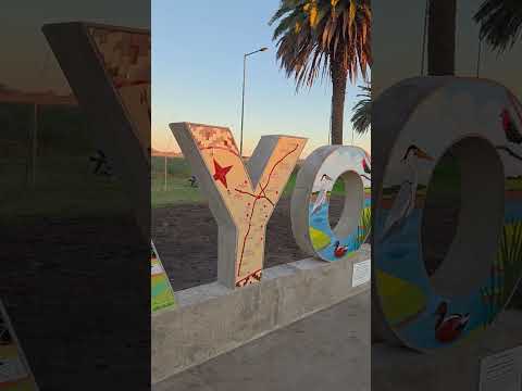 Un mural que cuenta la historia de 25 de Mayo
