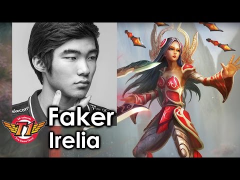 Faker picks Irelia