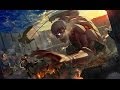 Armored titan theme from Shingeki no kyojin OST ...