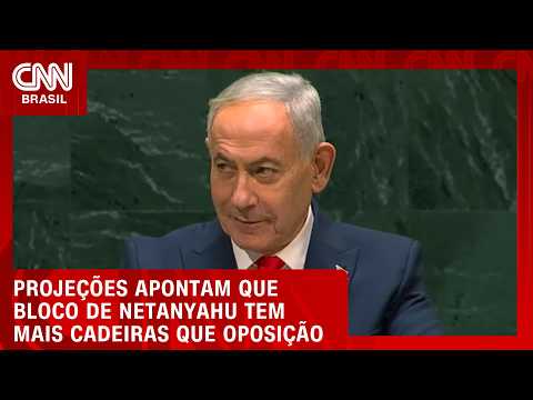 Israel Decide: Projeções apontam que bloco de Netanyahu tem mais cadeiras que oposição | CNN 360°